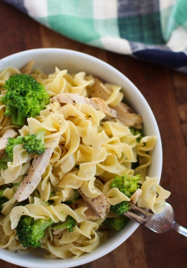 tallarines alfredo