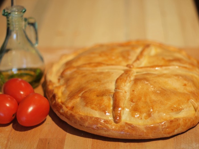 Receta de Empanada de Bacalao y manzana