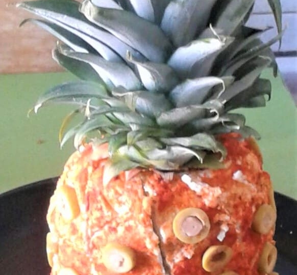 Receta de Piña de quesos