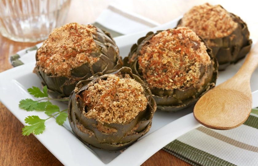 Receta de alcachofas rellenas de atún